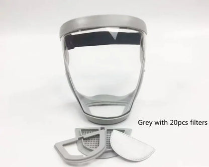 Transparent Face Shield WEM Support (www.WEM.support)