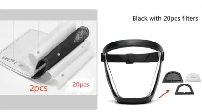 Transparent Face Shield WEM Support (www.WEM.support)