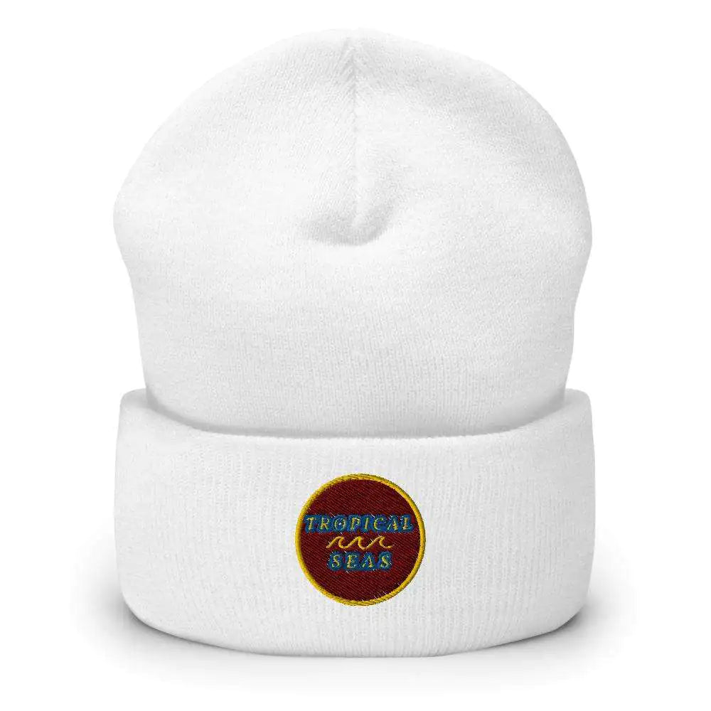 Tropical Maroon Beanie WEM Support (www.WEM.support)