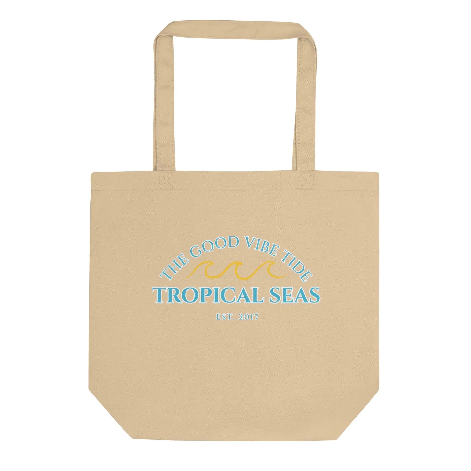 Tropical Seas Eco Tote Bag WEM Support (www.WEM.support)