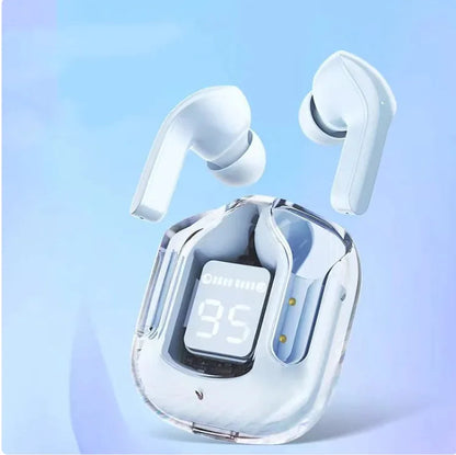 Wireless Bluetooth Earbuds with Digital Display & Call Function WEM Support (www.WEM.support)
