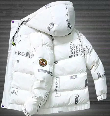 Fashion Trendy Warm Youth Hooded Jacket WEM Support (www.WEM.support)