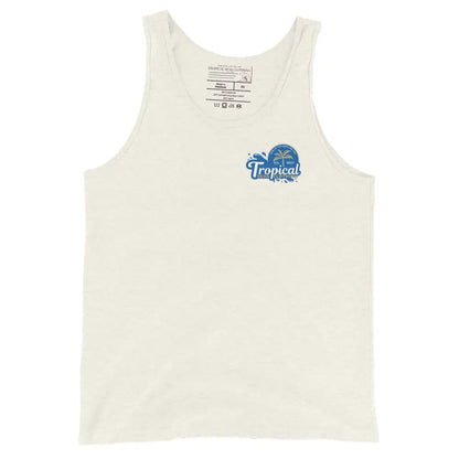 Men's Tropical Tides Tank Top WEM Support (www.WEM.support)