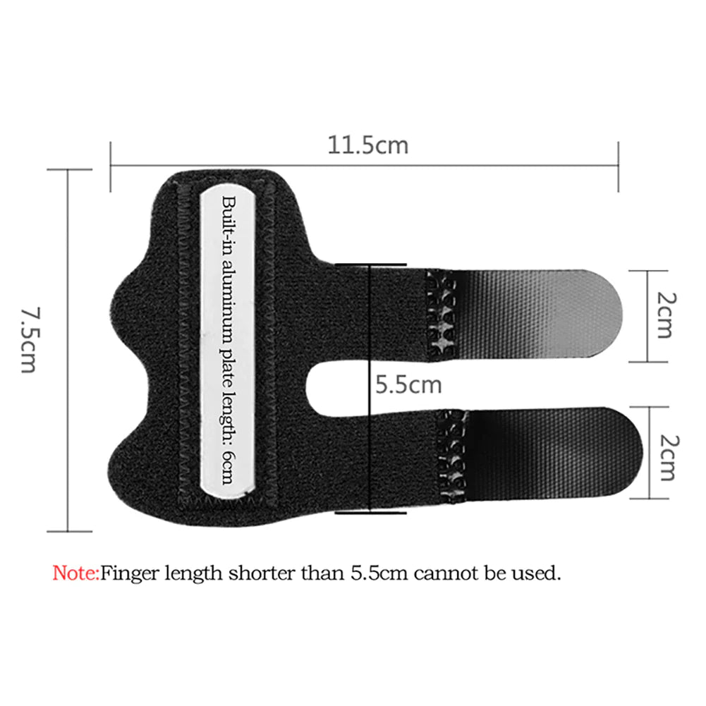 Adjustable Trigger Finger Splint Straightener Corrector Brace Support Protector WEM Support (www.WEM.support)
