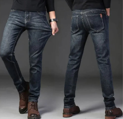 Men's Slim-Fit Casual Jeans WEM Support (www.WEM.support)