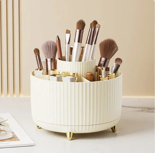 360° Rotating Desktop Makeup Brush Holder WEM Support (www.WEM.support)