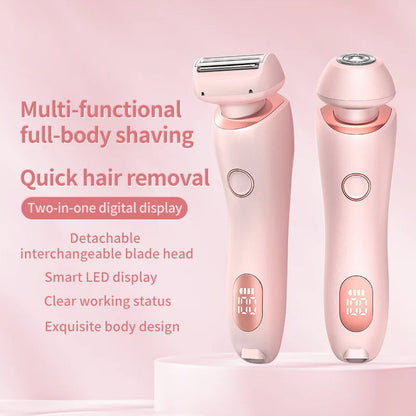 2 In 1 Hair Removal USB Rechargeable Trimmer WEM Support (www.WEM.support)