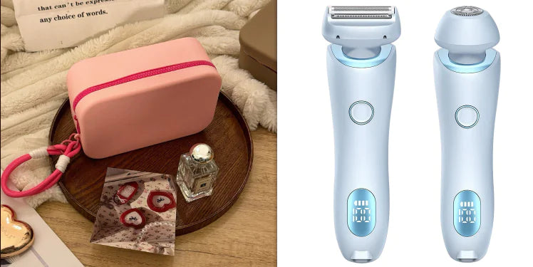 2 In 1 Hair Removal USB Rechargeable Trimmer WEM Support (www.WEM.support)