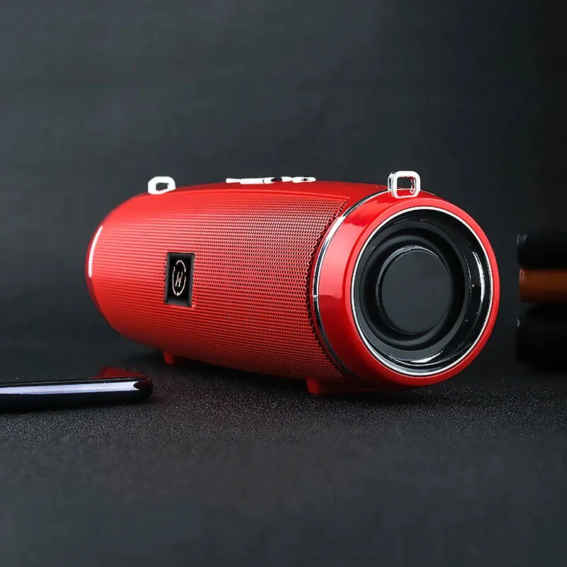Bluetooth 5.1 Speaker Wireless Waterproof Outdoor Stereo LOUD Bass USB/TF Strap WEM Support (www.WEM.support)