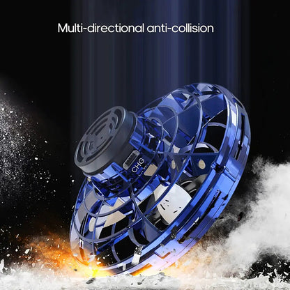 LED Flying Spinner Mini Drone WEM Support (www.WEM.support)