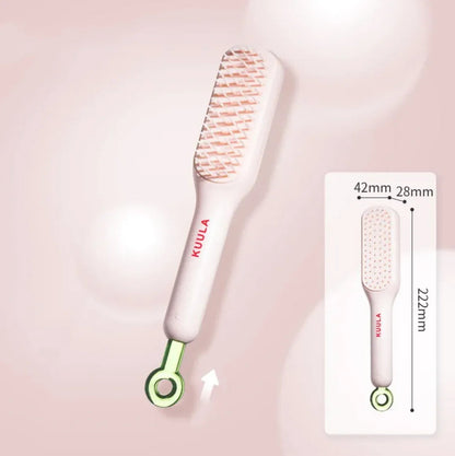 Luxury Retractable Hair Comb WEM Support (www.WEM.support)