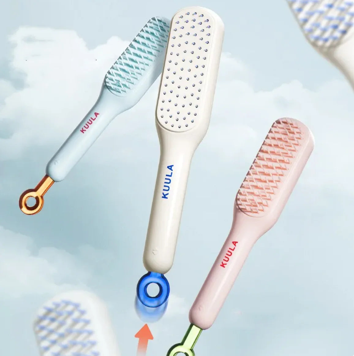 Luxury Retractable Hair Comb WEM Support (www.WEM.support)