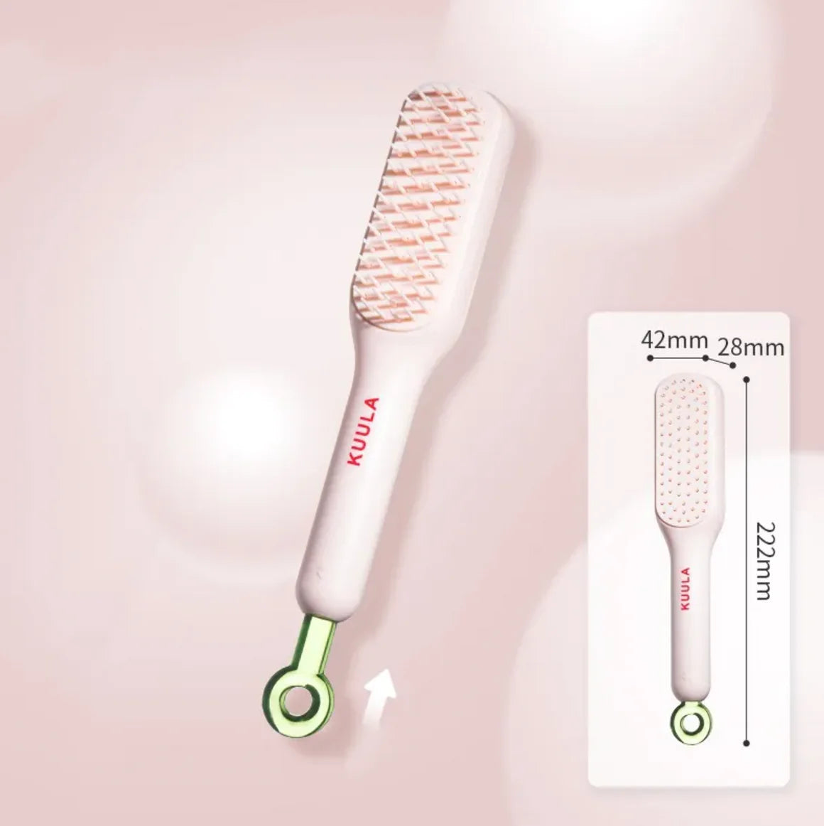Luxury Retractable Hair Comb WEM Support (www.WEM.support)