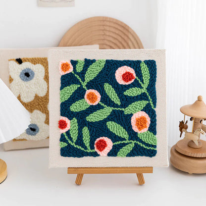 Punch Needle Embroidery Kit with Materials WEM Support (www.WEM.support)