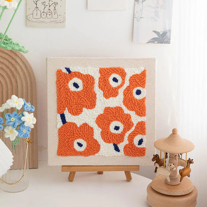 Punch Needle Embroidery Kit with Materials WEM Support (www.WEM.support)