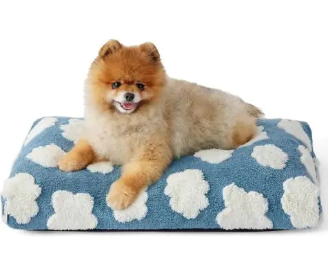 Shredded Chopped Foam Pet Bed WEM Support (www.WEM.support)