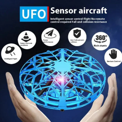 UFO Motion-Controlled Hover Drone WEM Support (www.WEM.support)