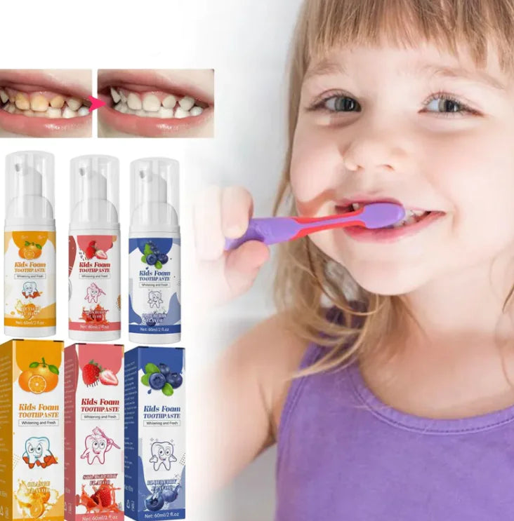 Kids’ Foam Tooth Mousse WEM Support (www.WEM.support)
