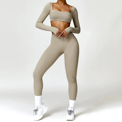 Winter Nude Feel Tight Yoga Suit WEM Support (www.WEM.support)