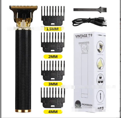 USB Rechargeable Vintage Electric Hair Trimmer WEM Support (www.WEM.support)