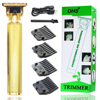 USB Rechargeable Vintage Electric Hair Trimmer WEM Support (www.WEM.support)
