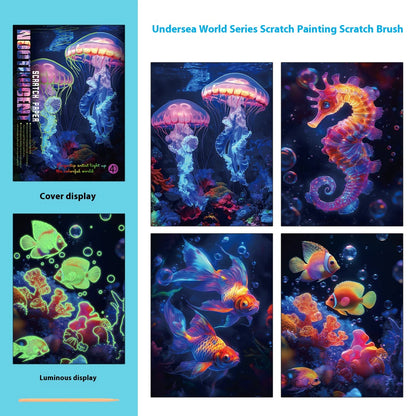 Luminous Scratch Art Paper WEM Support (www.WEM.support)