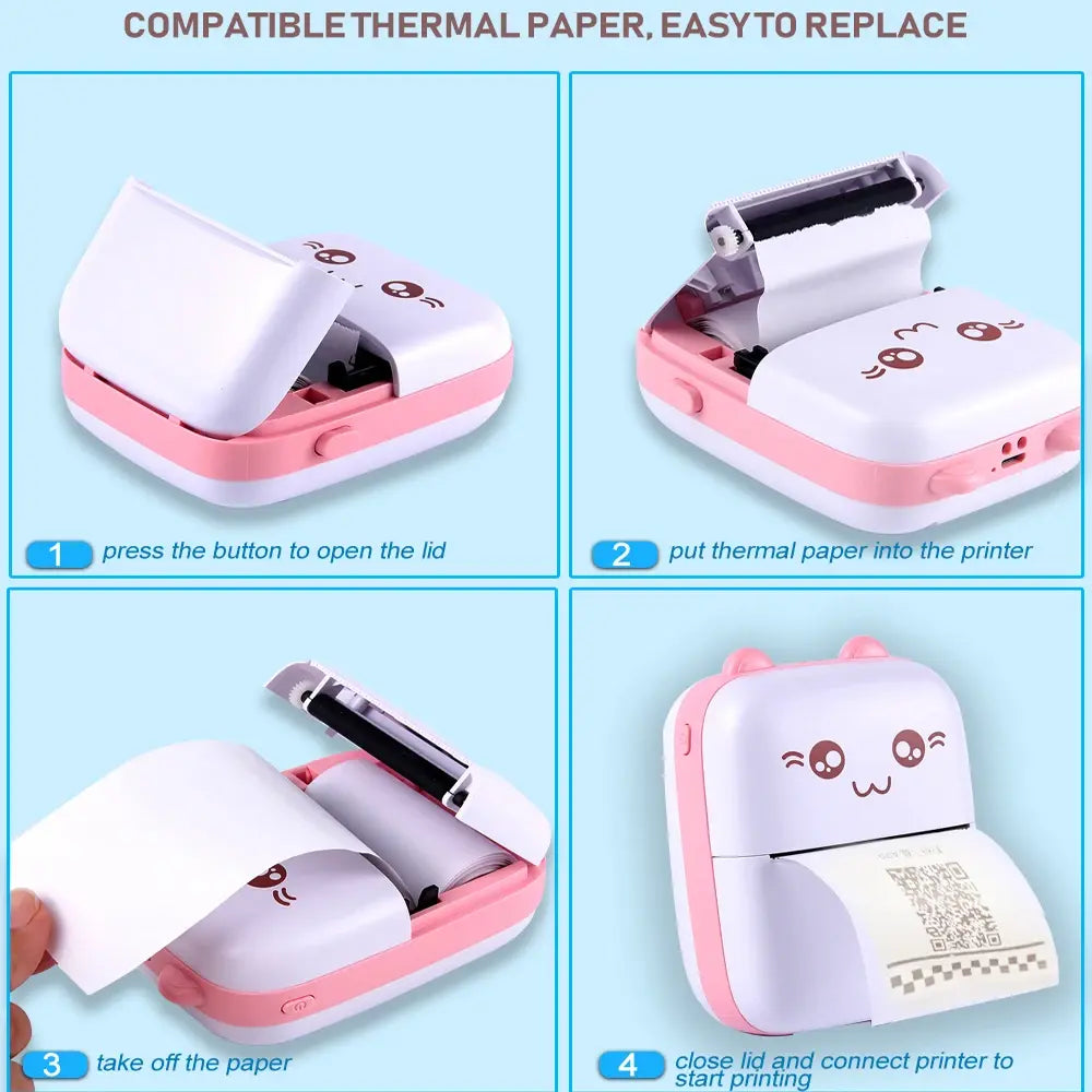 Wireless Portable Thermal Printer WEM Support (www.WEM.support)