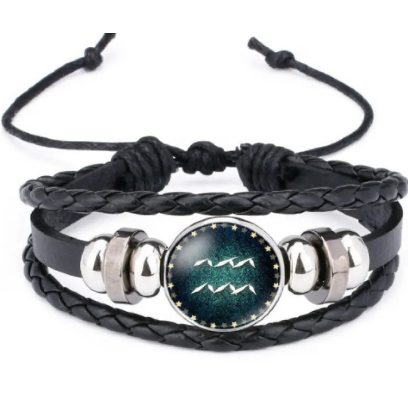 Twelve constellations time gem bracelet WEM Support (www.WEM.support)