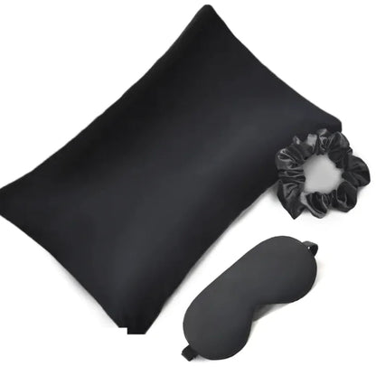 Elegant Silk-Effect Pillowcase WEM Support (www.WEM.support)