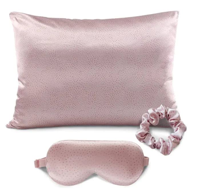 Elegant Silk-Effect Pillowcase WEM Support (www.WEM.support)