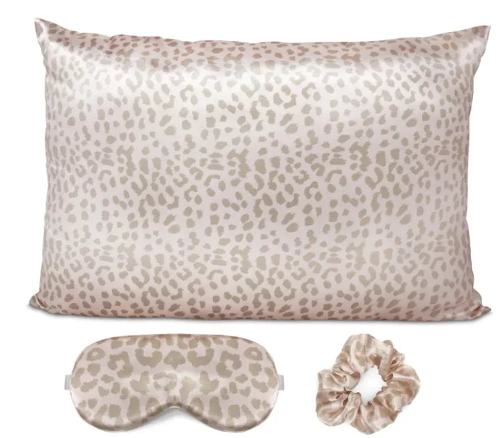 Elegant Silk-Effect Pillowcase WEM Support (www.WEM.support)