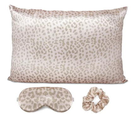 Elegant Silk-Effect Pillowcase WEM Support (www.WEM.support)