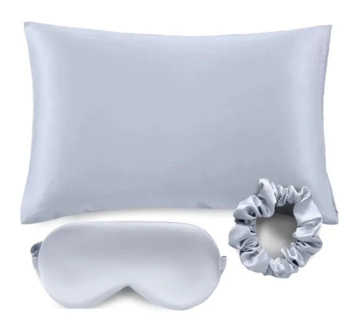 Elegant Silk-Effect Pillowcase WEM Support (www.WEM.support)