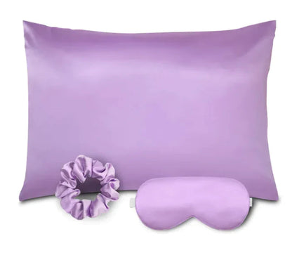 Elegant Silk-Effect Pillowcase WEM Support (www.WEM.support)