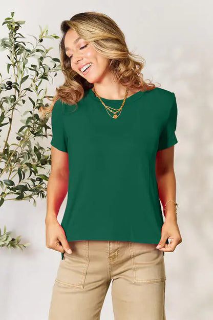 Essential Round-Neck Top- WEM Support (www.WEM.support)