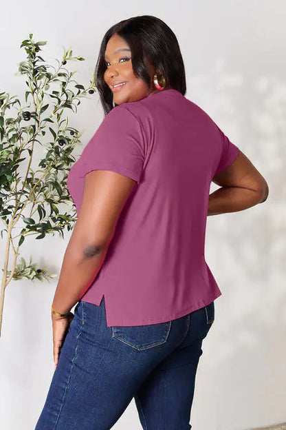 Essential Round-Neck Top- WEM Support (www.WEM.support)