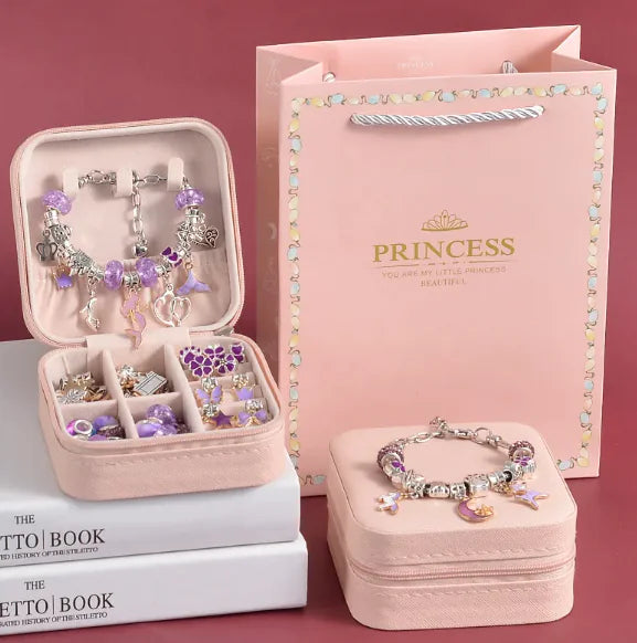 Children's Educational Handmade Diy Beaded Bracelet Suit WEM Support (www.WEM.support)