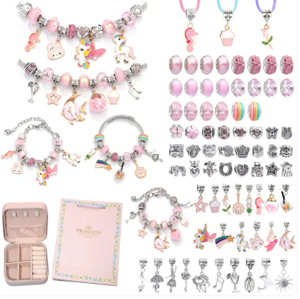 Children's Educational Handmade Diy Beaded Bracelet Suit WEM Support (www.WEM.support)