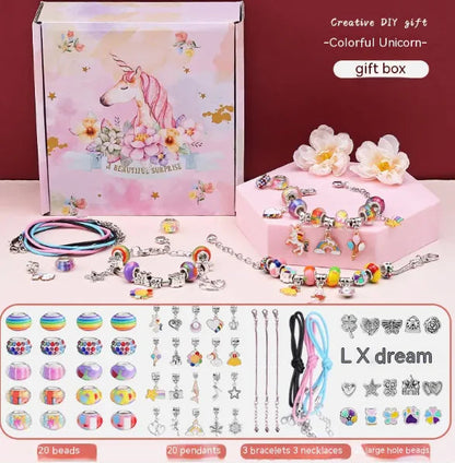 Children's Educational Handmade Diy Beaded Bracelet Suit WEM Support (www.WEM.support)