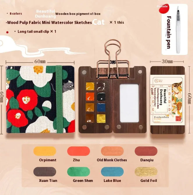 Mini Watercolor Painting Set WEM Support (www.WEM.support)