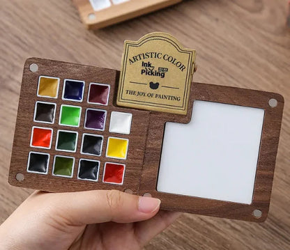 Mini Watercolor Painting Set WEM Support (www.WEM.support)
