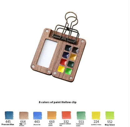 Mini Watercolor Painting Set WEM Support (www.WEM.support)