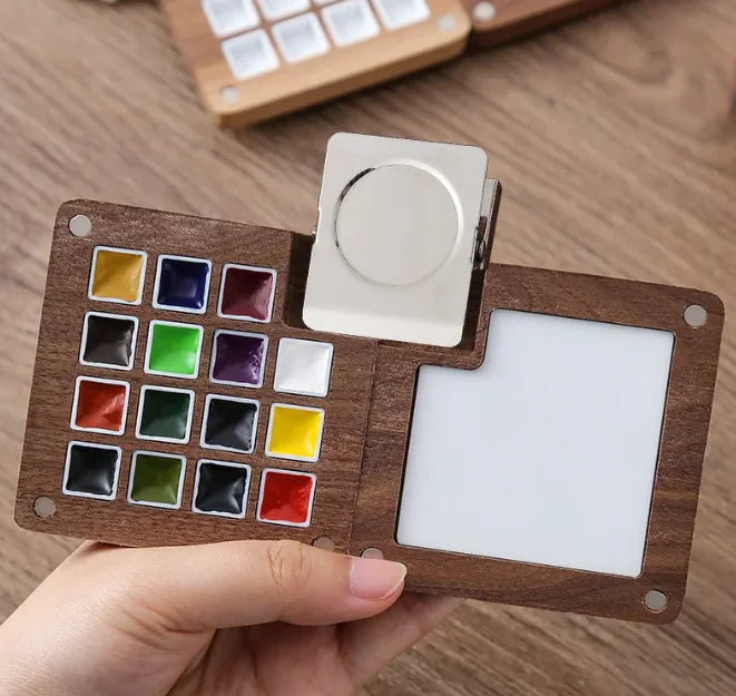 Mini Watercolor Painting Set WEM Support (www.WEM.support)