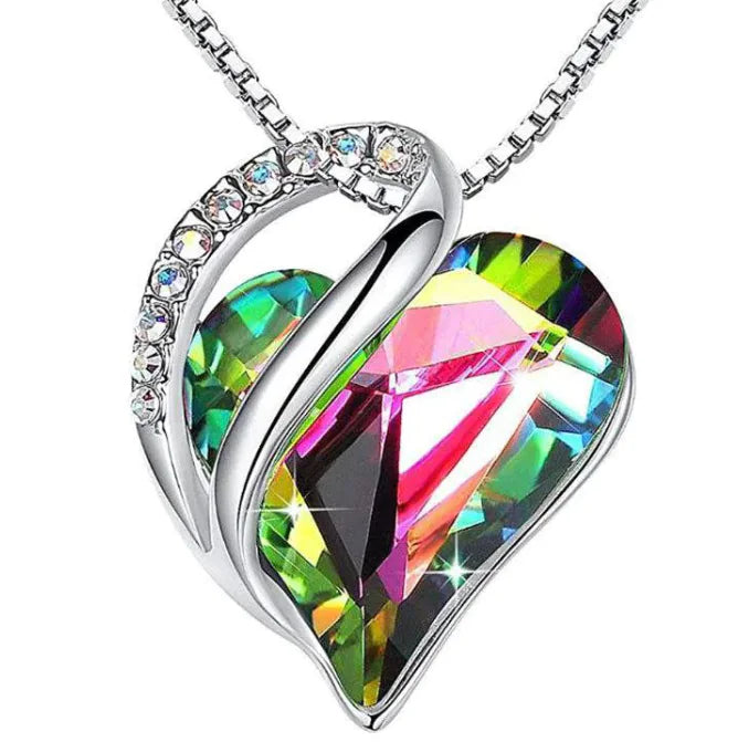 Sterling Silver Heart Charm WEM Support (www.WEM.support)