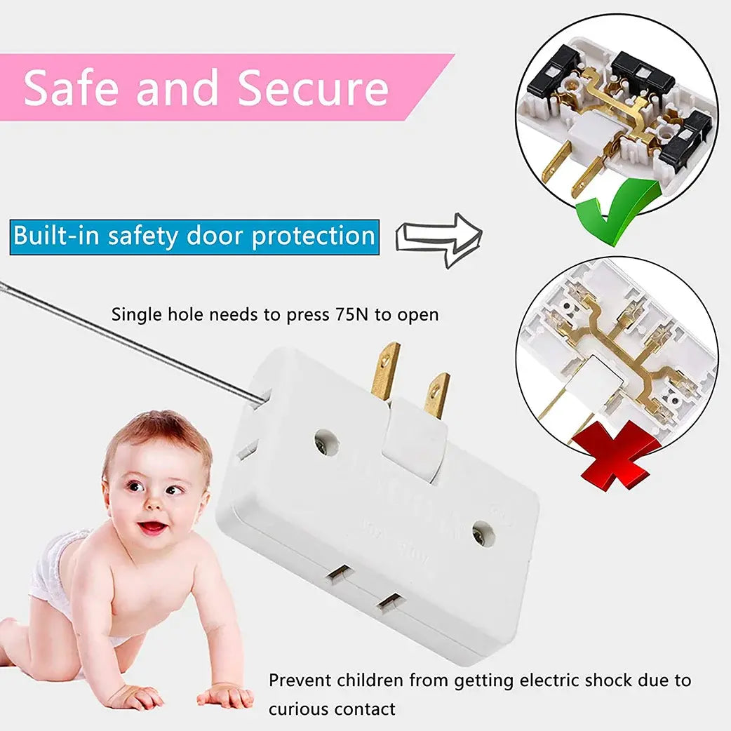 1500W 3-Way Foldable Travel Adapter WEM Support (www.WEM.support)