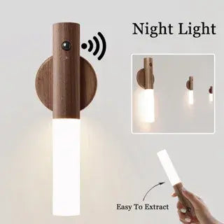 LED Wood USB Night Light WEM Support (www.WEM.support)