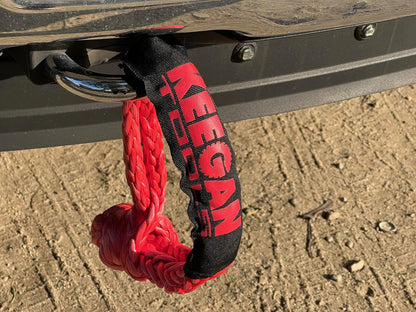 1/2" x 24" 65,000LBS Soft Shackle Recovery Rope For SUV Winch Snatch Off Road US WEM Support (www.WEM.support)
