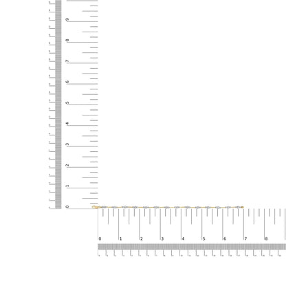 10K Yellow Gold 1.00 Cttw Diamond 3 Stone 7" Tennis Bracelet (H-I Color, I2-I3 Clarity) WEM Support (www.WEM.support)
