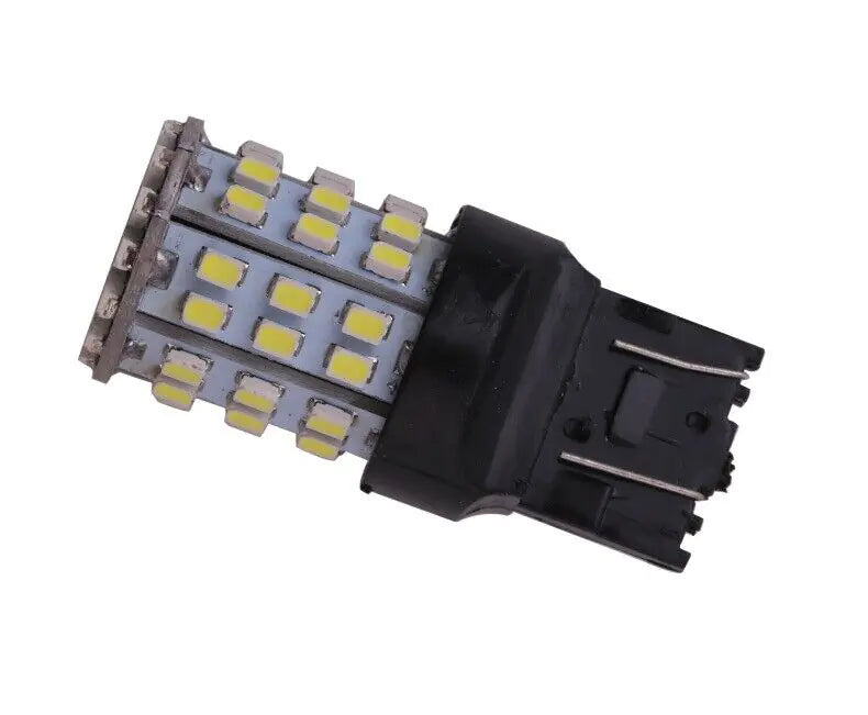 4X 3157 3156 64SMD LED Reverse Tail Brake Turn Signal DRL Light Bulb 6000K White WEM Support (www.WEM.support)