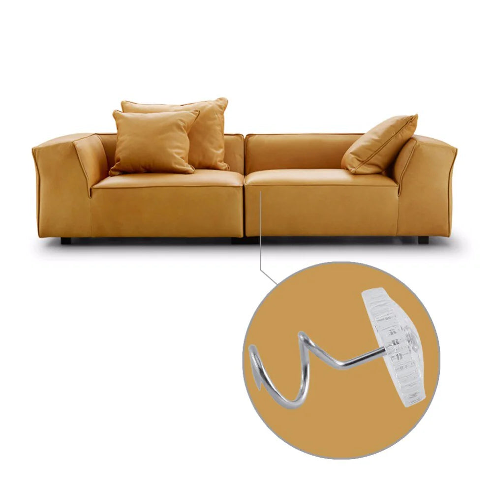 50 Pcs Upholstery Tacks Headliner Pins Clear Heads Twist Bed Fabric Sofa Chair WEM Support (www.WEM.support)